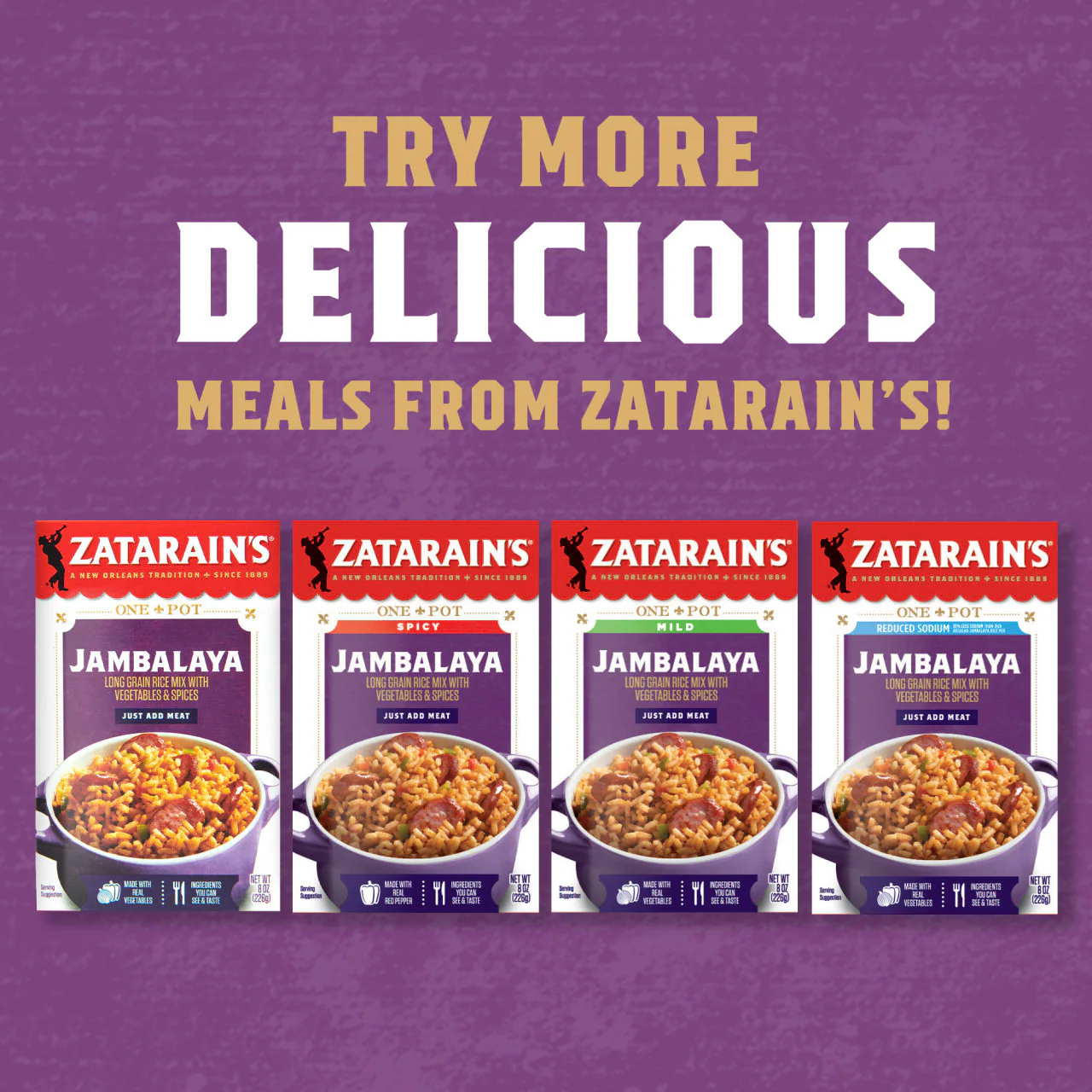 Zatarain's® Jambalaya Rice Mix, 8 oz - Image 12