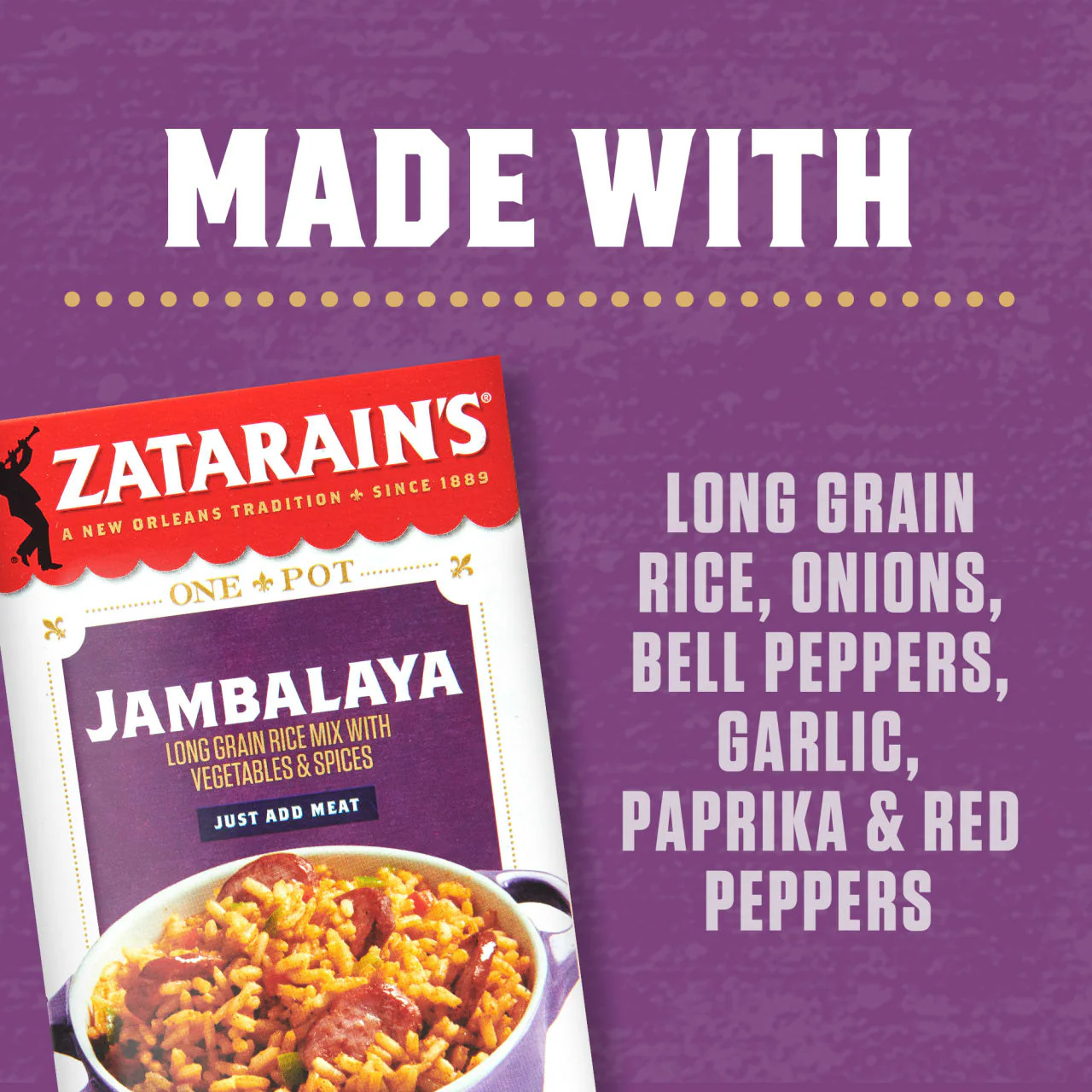 Zatarain's® Jambalaya Rice Mix, 8 oz - Image 18