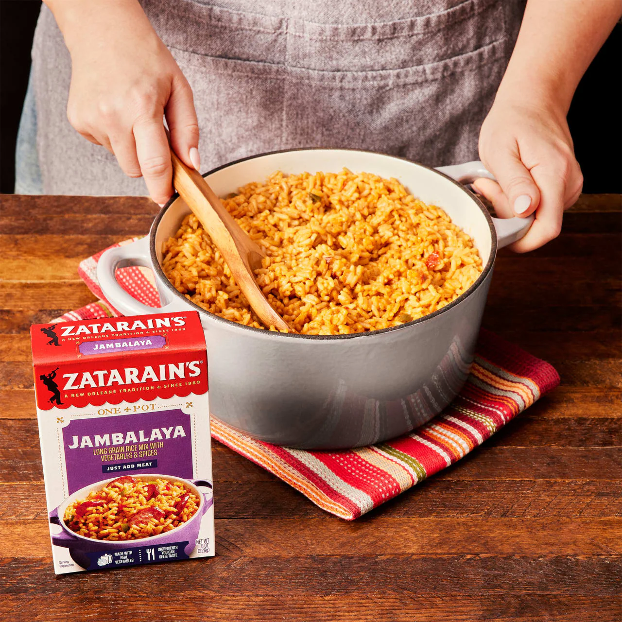 Zatarain's® Jambalaya Rice Mix, 8 oz - Image 5