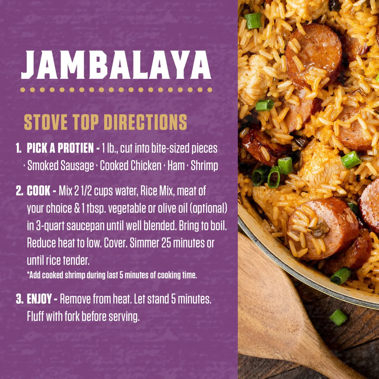 Zatarain's® Jambalaya Rice Mix, 8 oz - Image 6