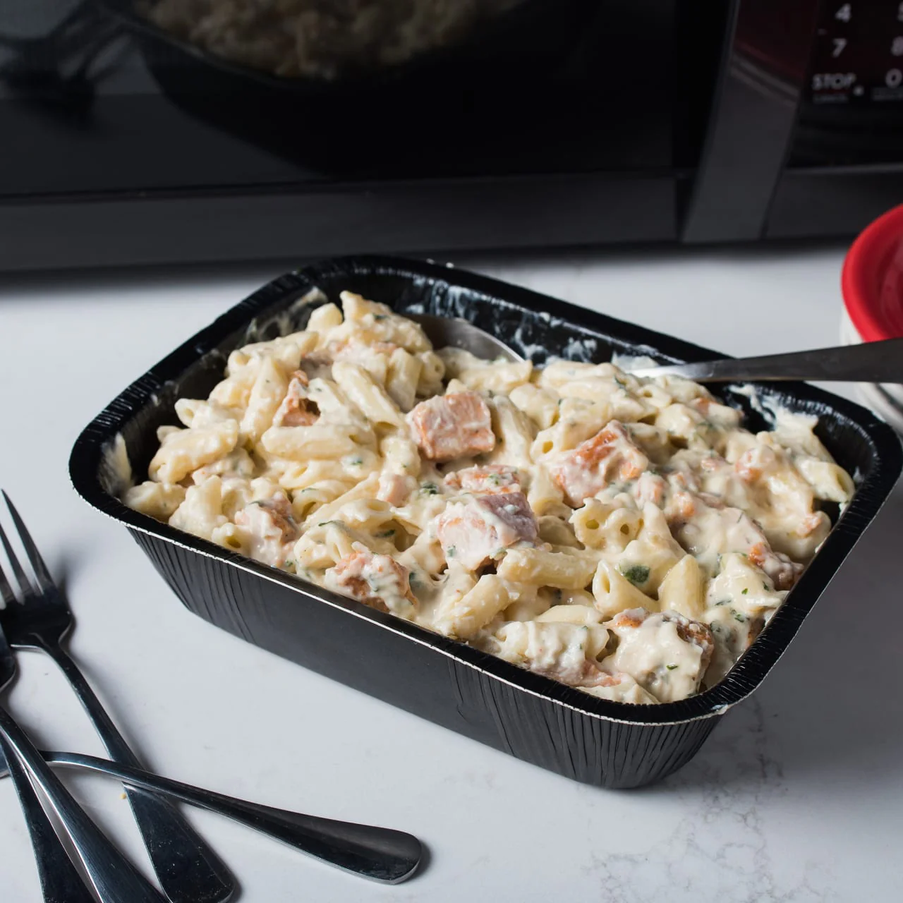 Zatarain's® Blackened Chicken Alfredo Frozen Dinner, 10.5 oz - Image 5