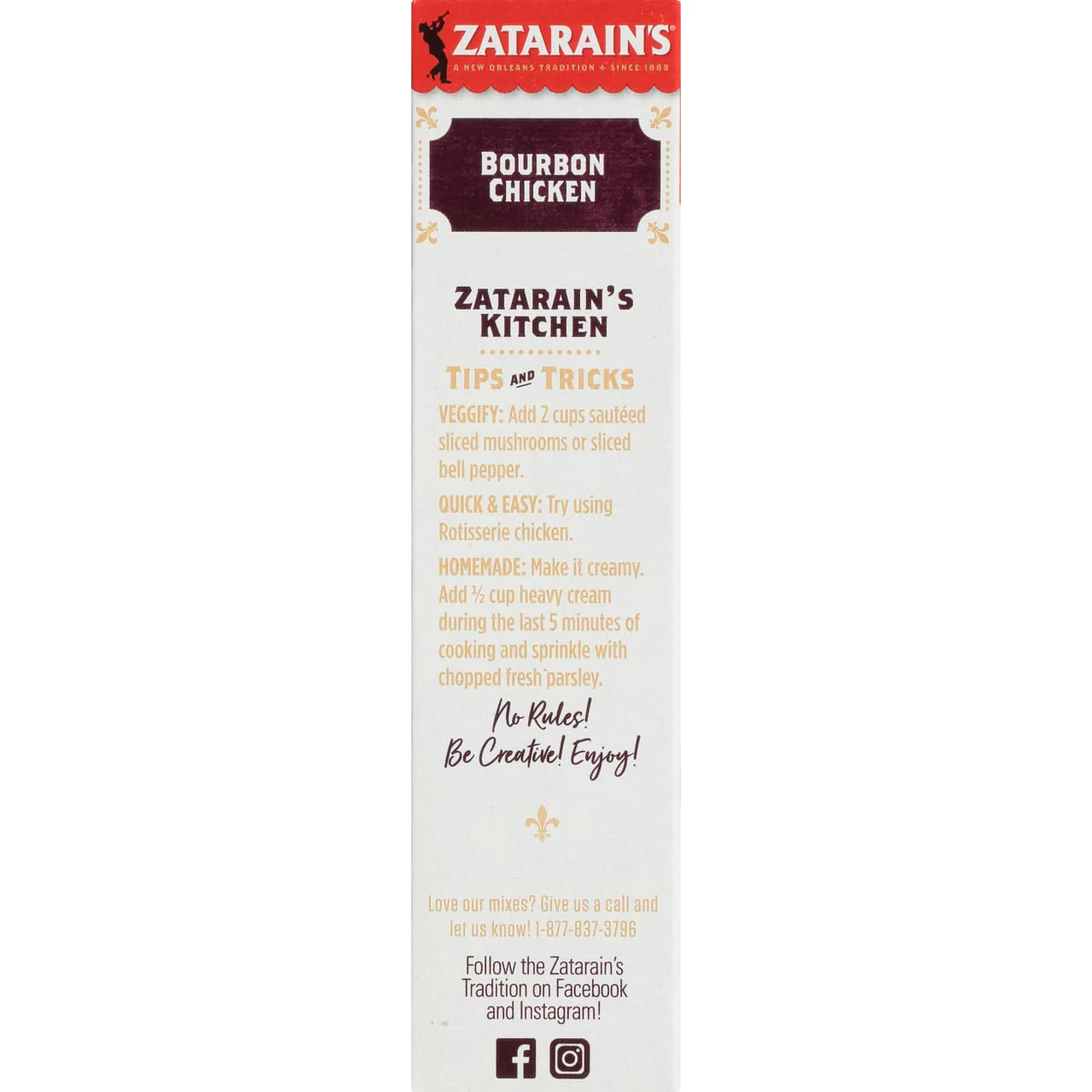 Zatarain's® Bourbon Chicken Flavored Rice, 8 oz - Image 6