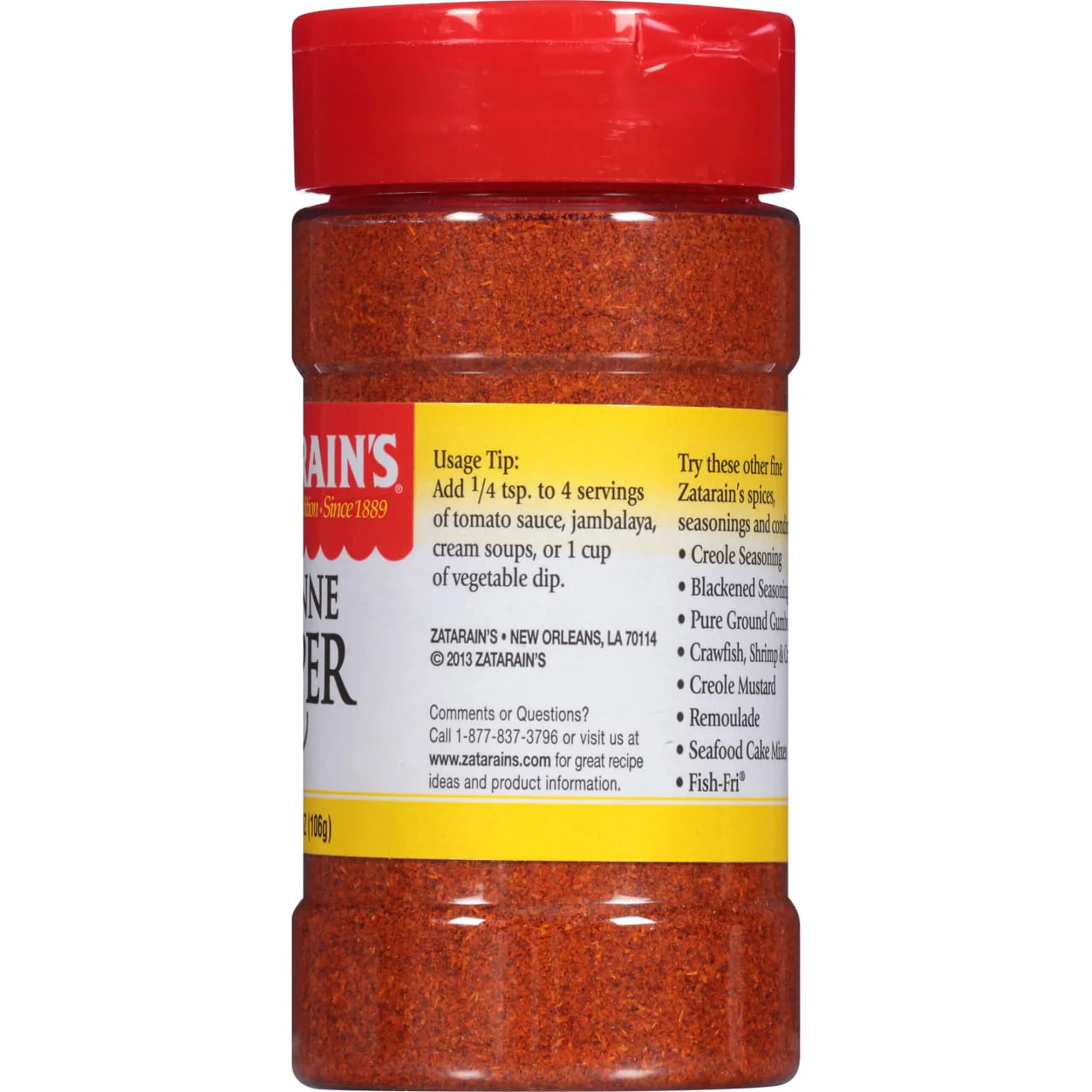 Zatarain's® Cayenne Pepper, 3.75 oz - Image 8