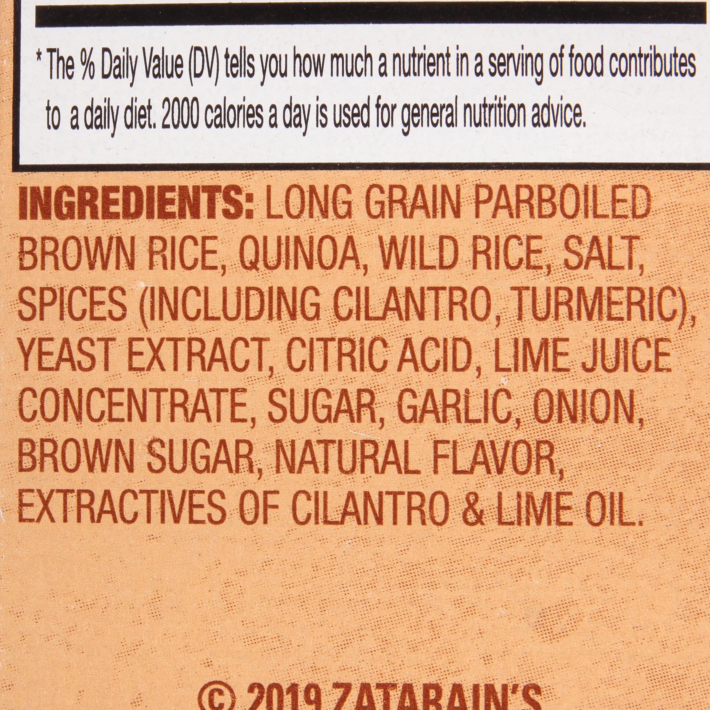 Zatarain's® Cilantro Lime Naturally Flavored Rice & Quinoa Whole Grain Blends, 6.2 oz - Image 6