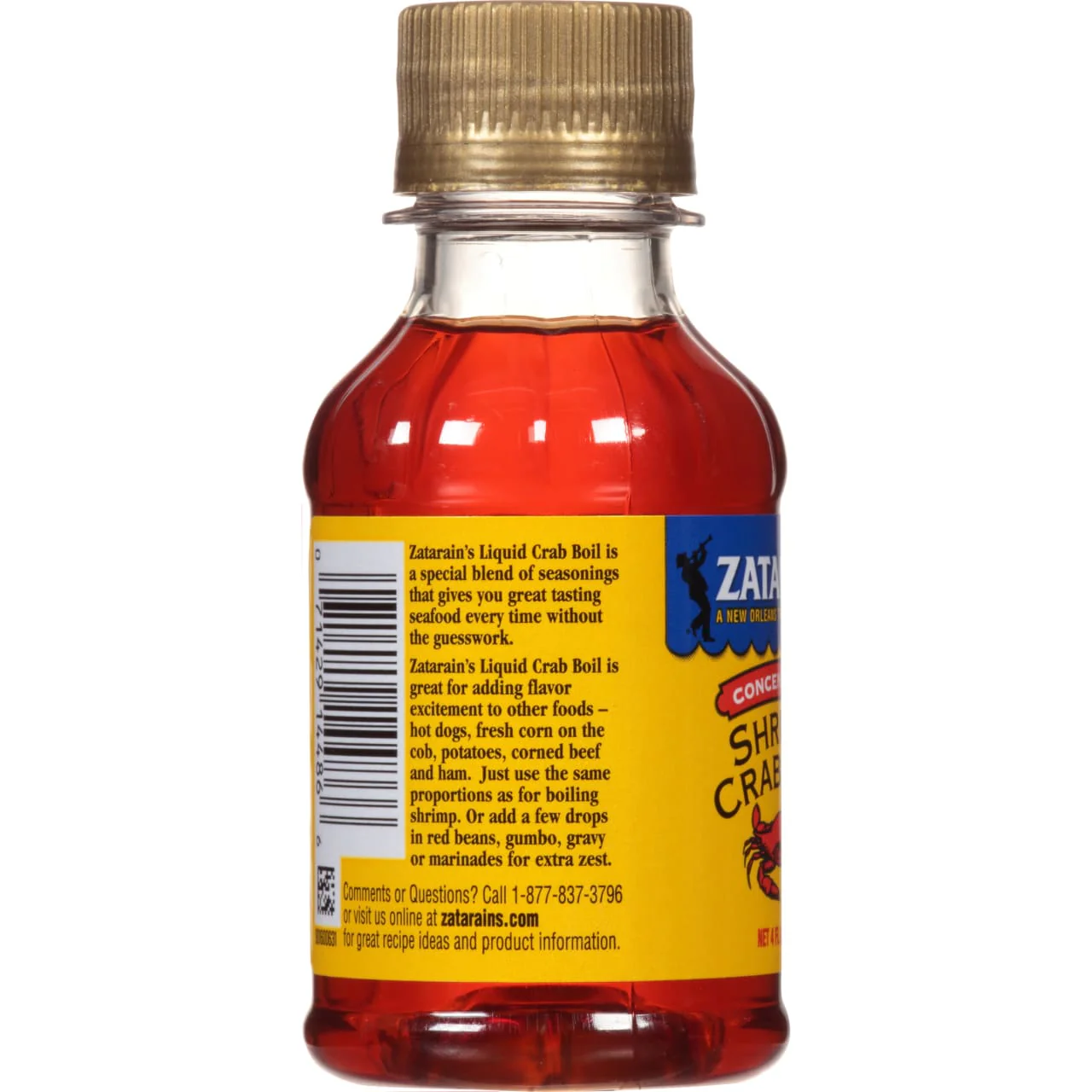 Zatarain's® Concentrated Shrimp & Crab Boil, 4 fl oz - Image 10