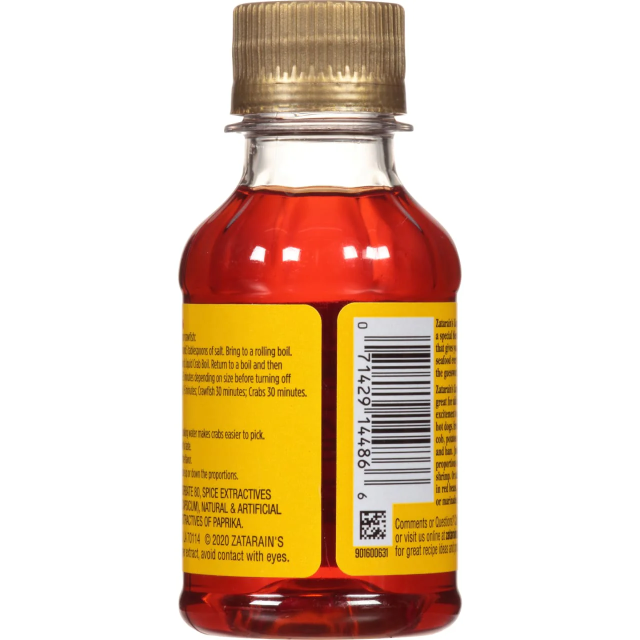 Zatarain's® Concentrated Shrimp & Crab Boil, 4 fl oz - Image 8