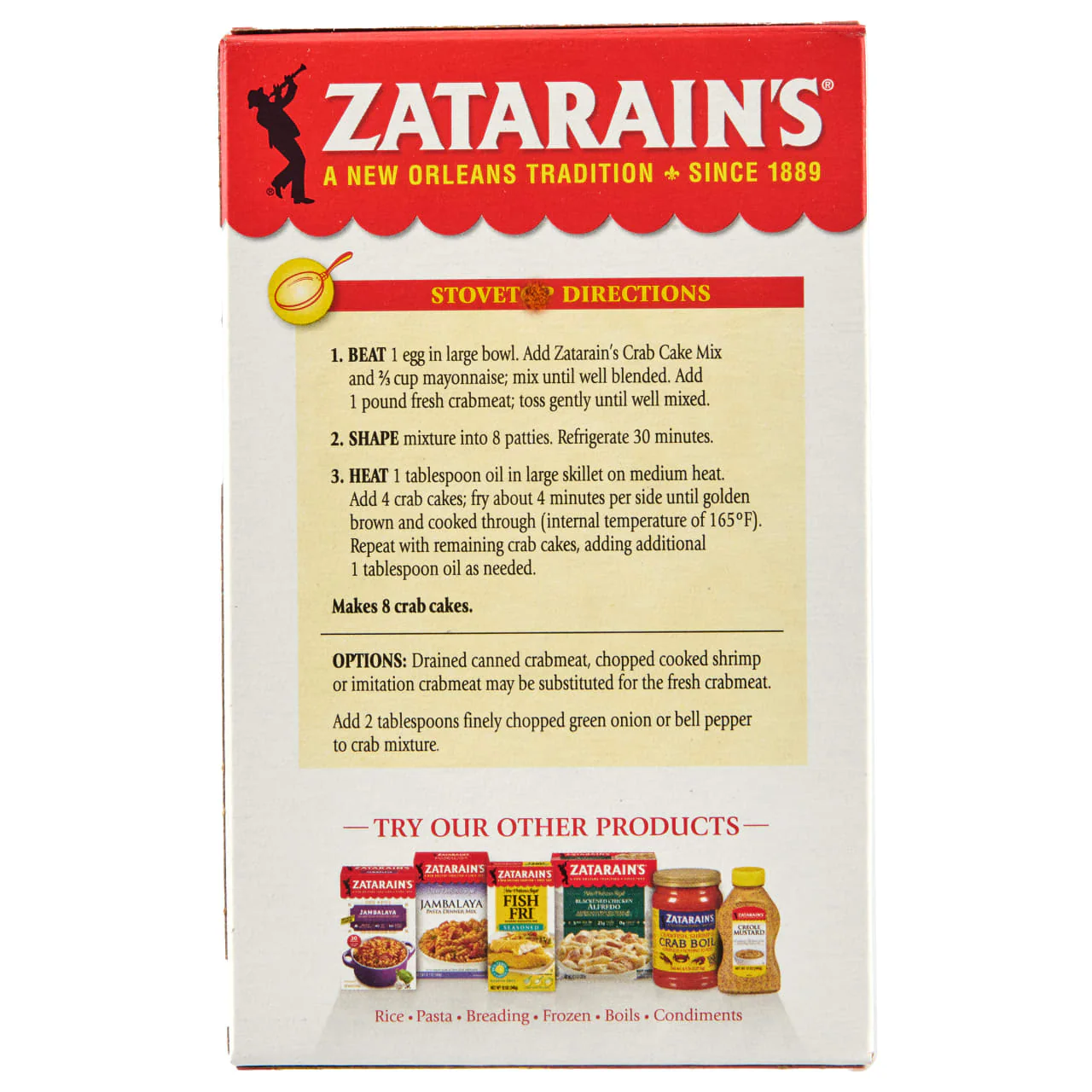 Zatarain's® Crab Cake Mix, 5.75 oz - Image 11