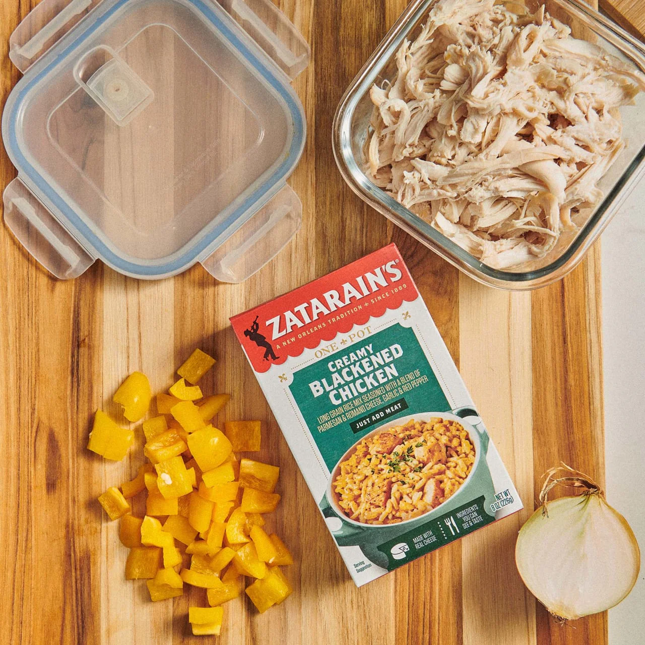 Zatarain's® Creamy Blackened Chicken Rice Mix, 8 oz - Image 6