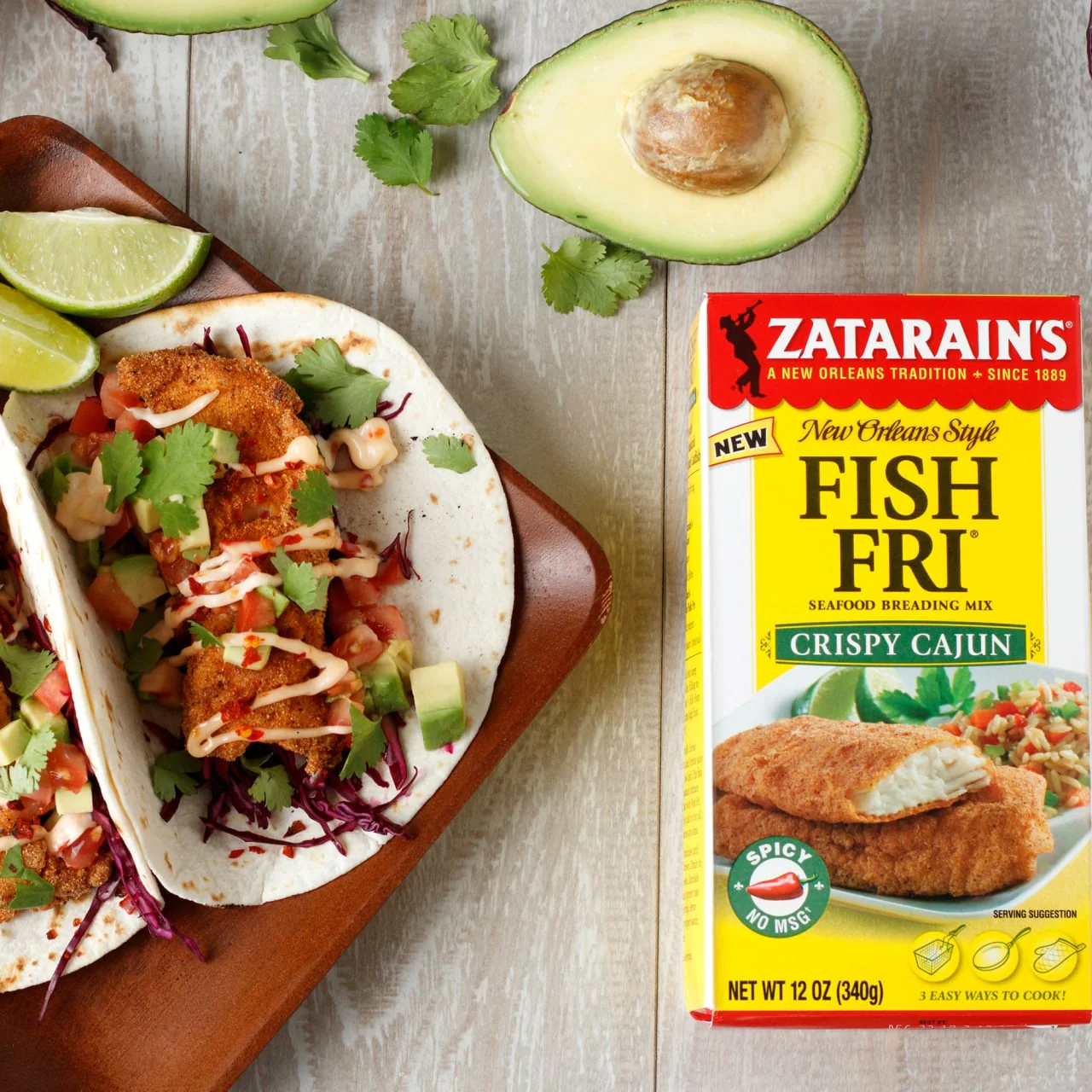 Zatarain's® Crispy Cajun Fish Fri, 12 oz - Image 4