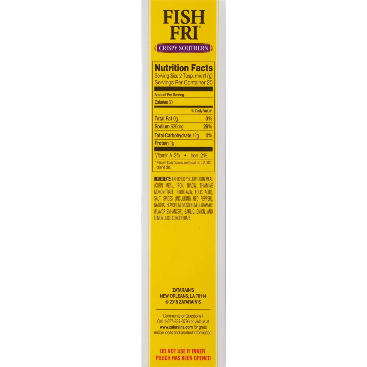Zatarain's® Crispy Southern Fish Fri, 12 oz - Image 9