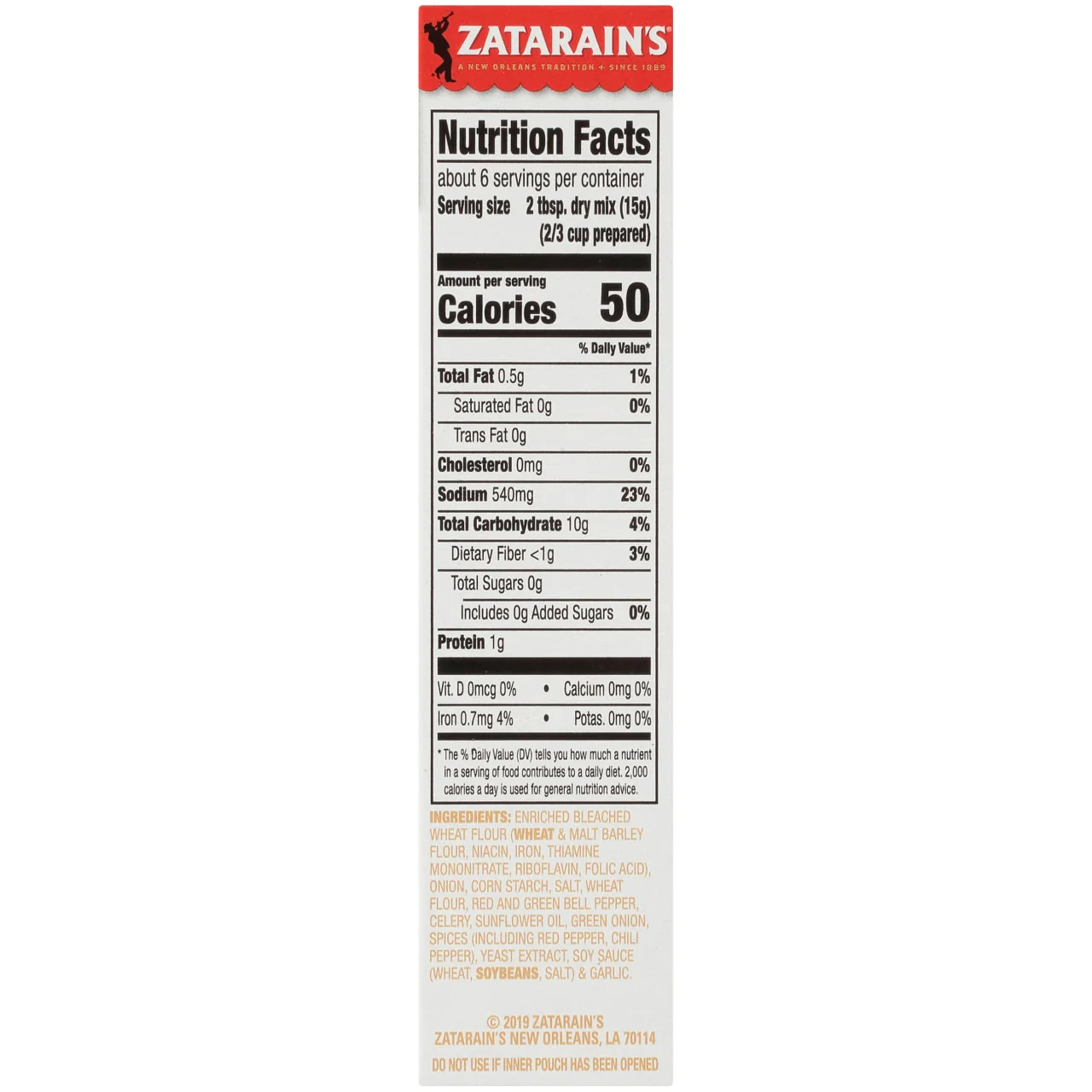 Zatarain's® Etouffee Base, 3.200 oz - Image 7