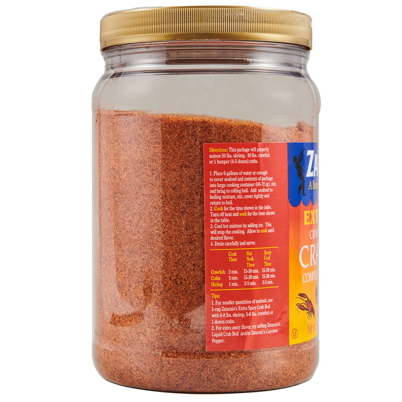 Zatarain's® Extra Spicy Crawfish, Shrimp & Crab Boil, 63 oz - Image 13