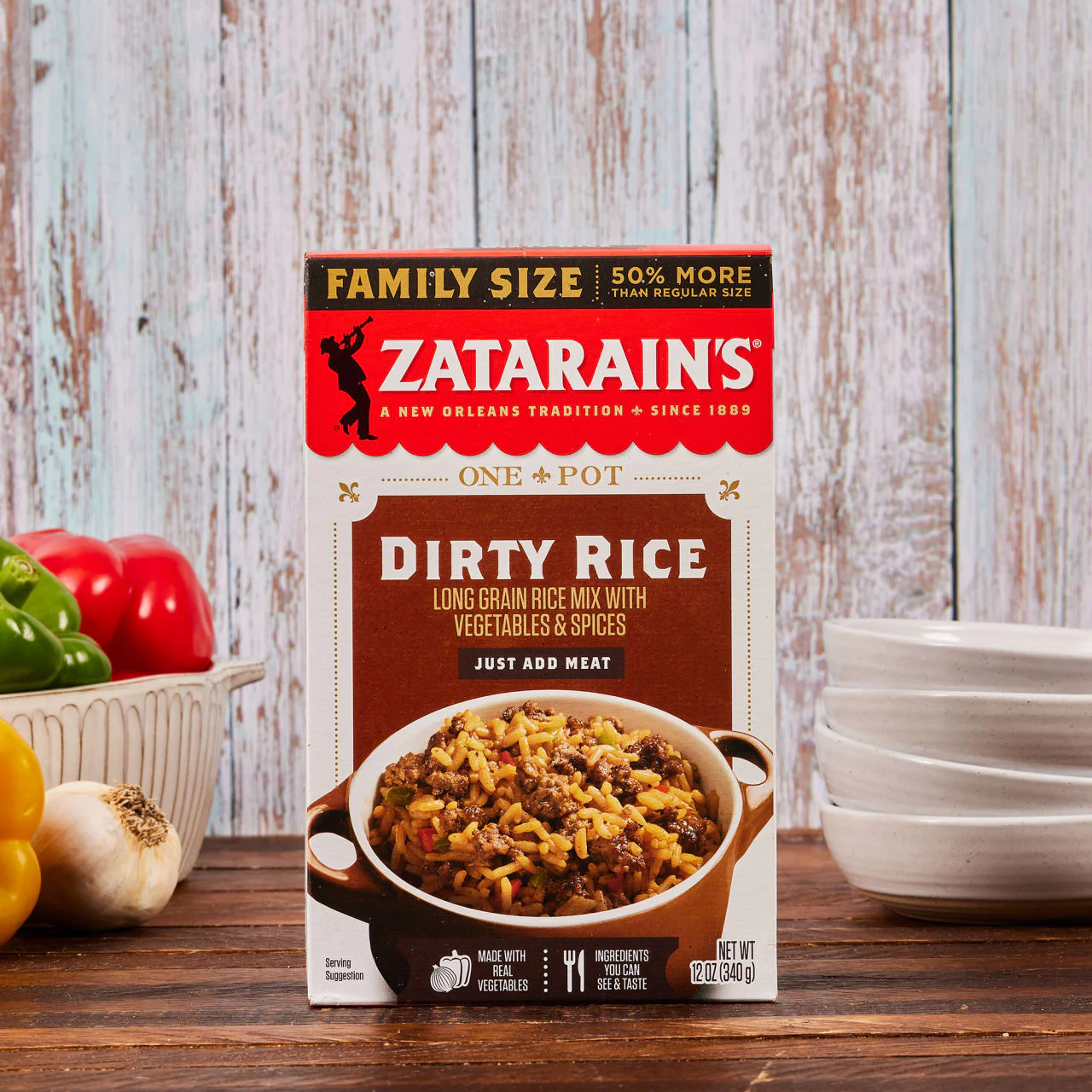 Zatarain's® Family Size Dirty Rice Mix, 12 oz - Image 19