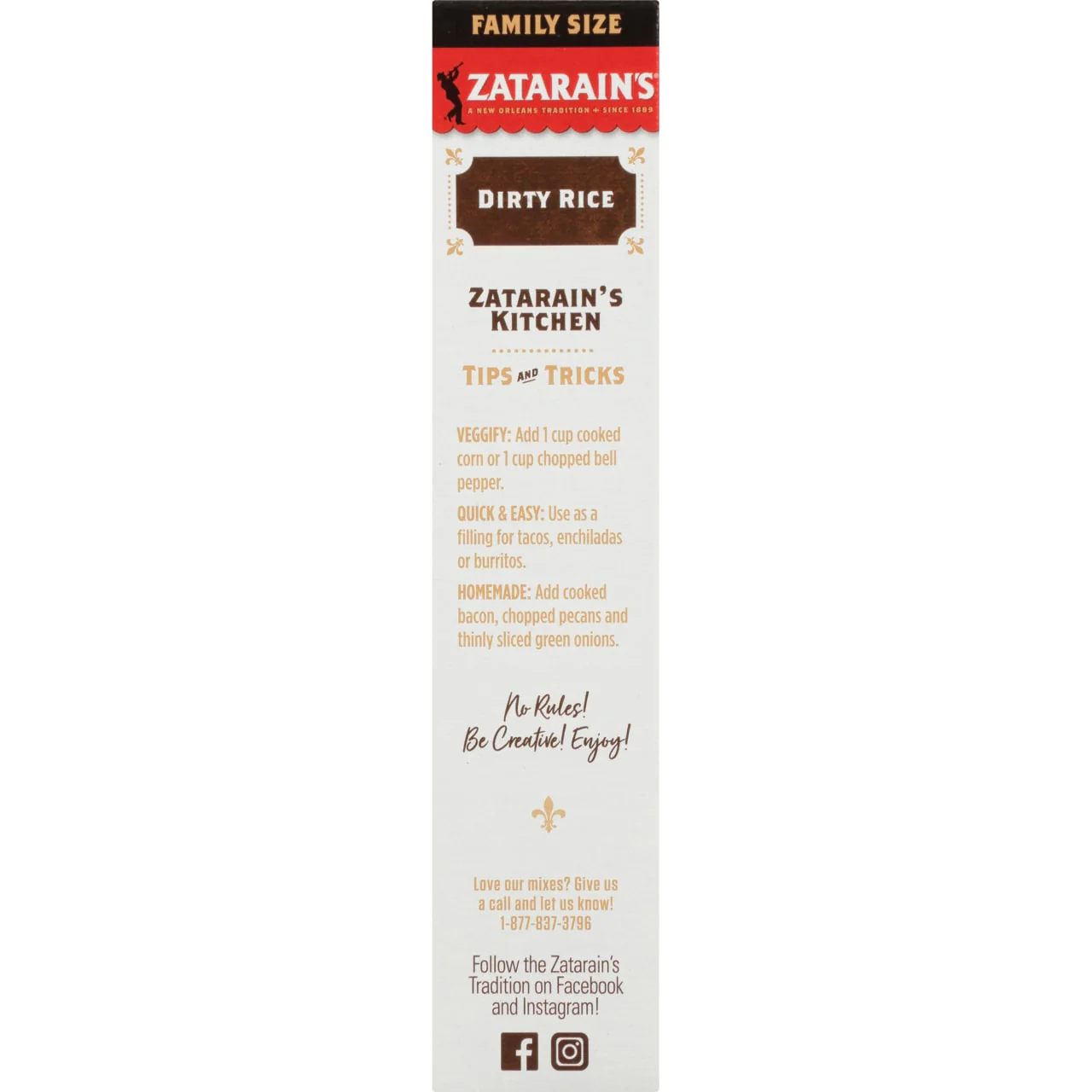 Zatarain's® Family Size Dirty Rice Mix, 12 oz - Image 24