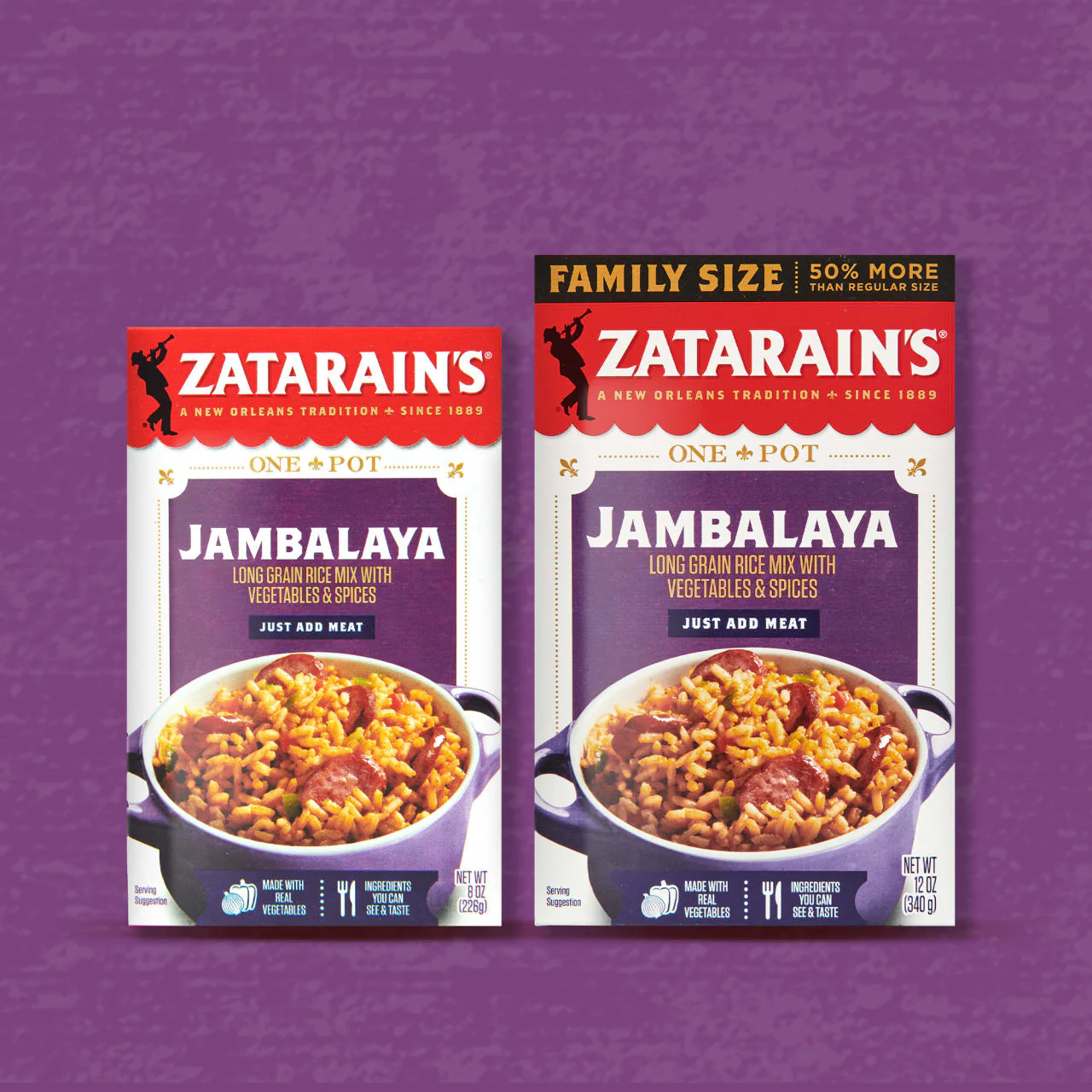 Zatarain's® Family Size Jambalaya Rice Dinner Mix, 12 oz - Image 20