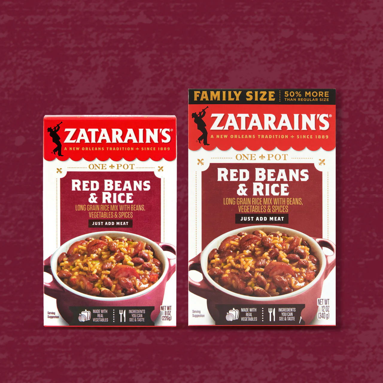 Zatarain's® Family Size Red Beans & Rice, 12 oz - Image 20