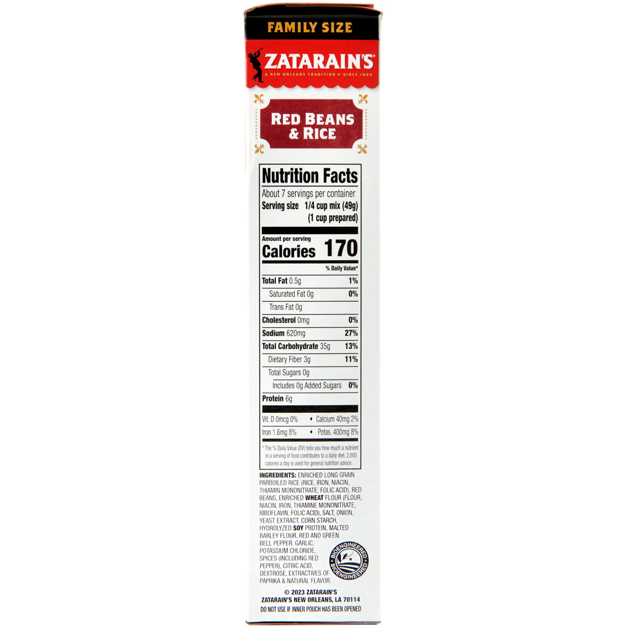 Zatarain's® Family Size Red Beans & Rice, 12 oz - Image 23