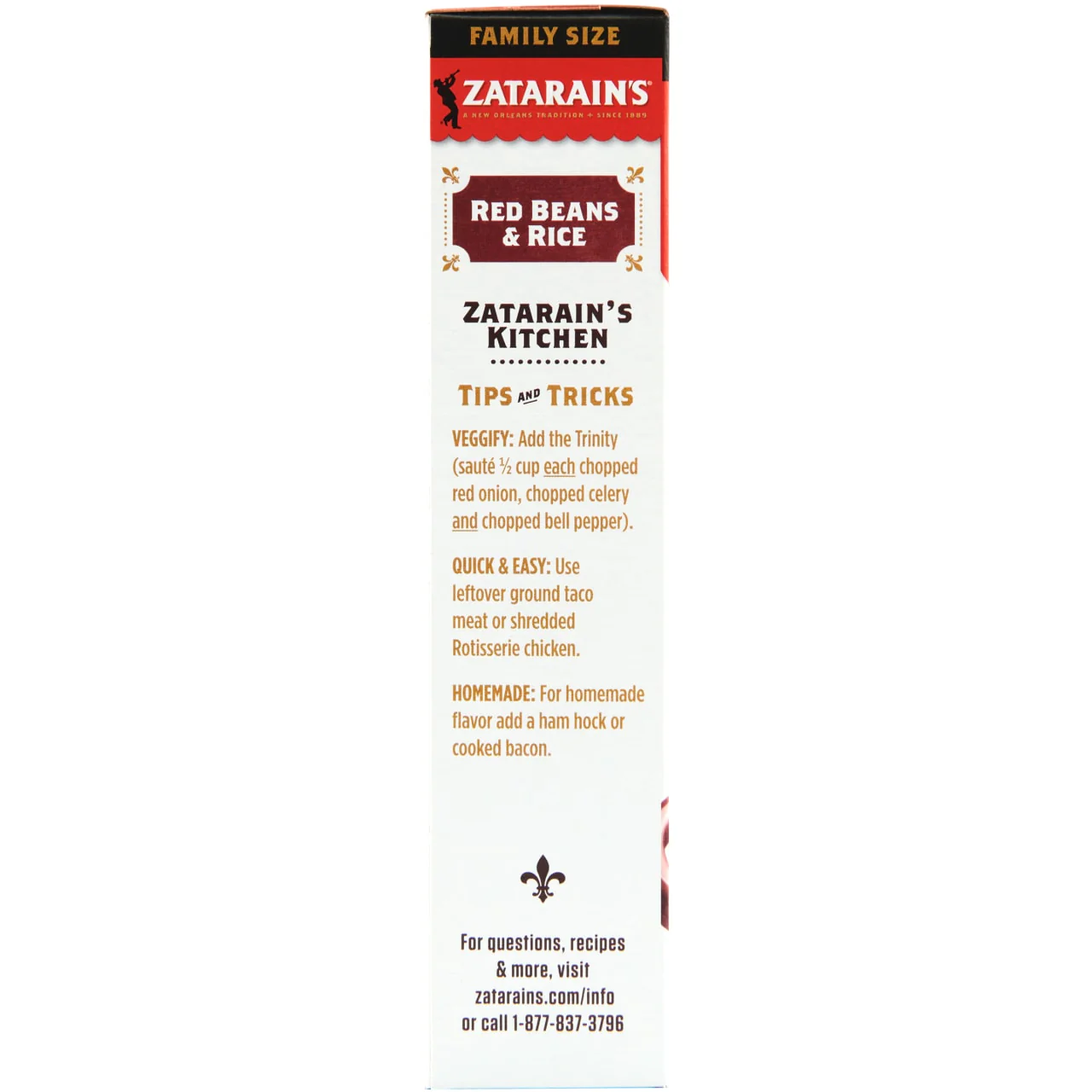 Zatarain's® Family Size Red Beans & Rice, 12 oz - Image 24