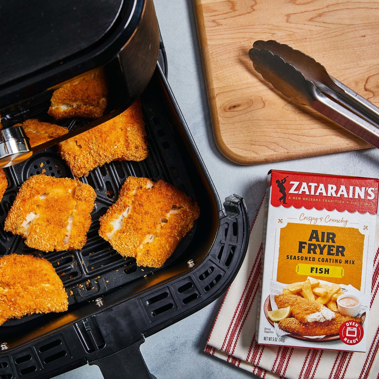 Zatarain's® Fish Air Fryer Seasoned Coating, 5 oz - Image 4