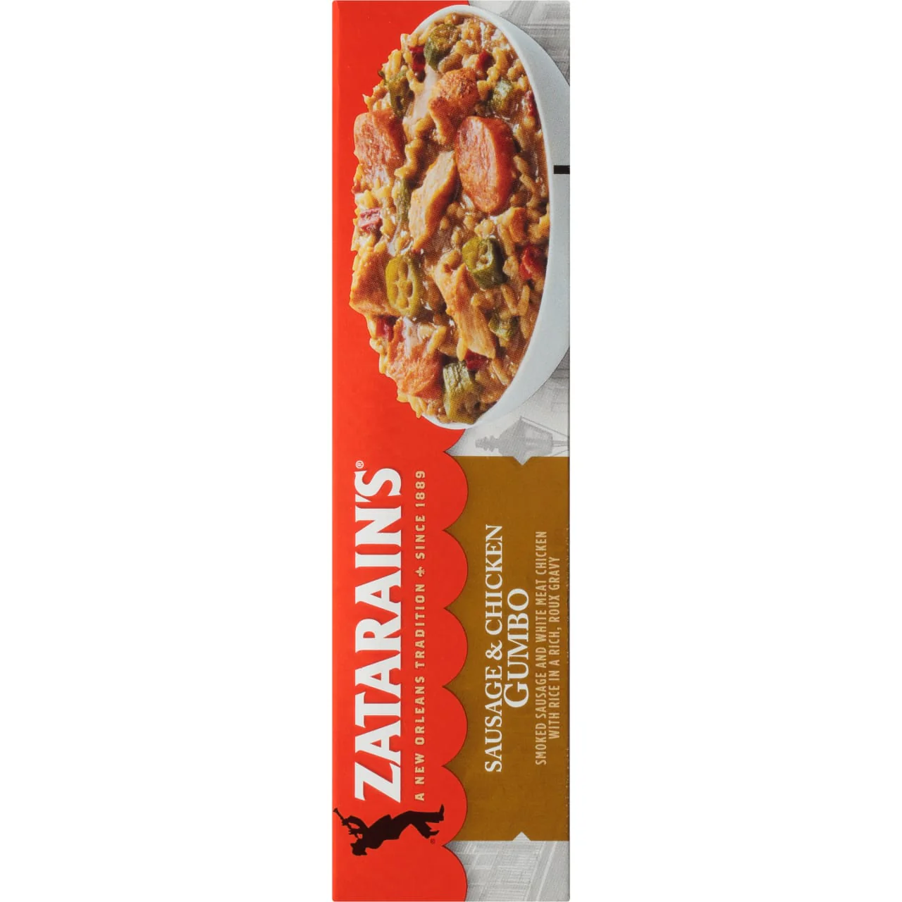 Zatarain's® Frozen Sausage And Chicken Gumbo, 12 oz - Image 3