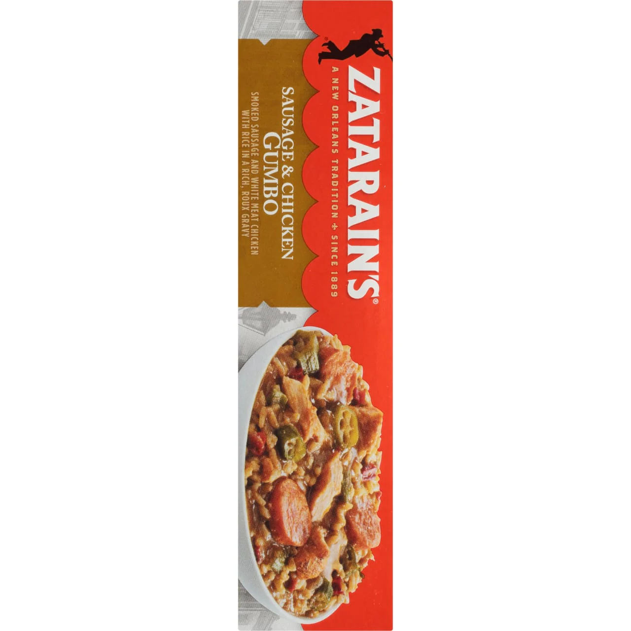Zatarain's® Frozen Sausage And Chicken Gumbo, 12 oz - Image 4