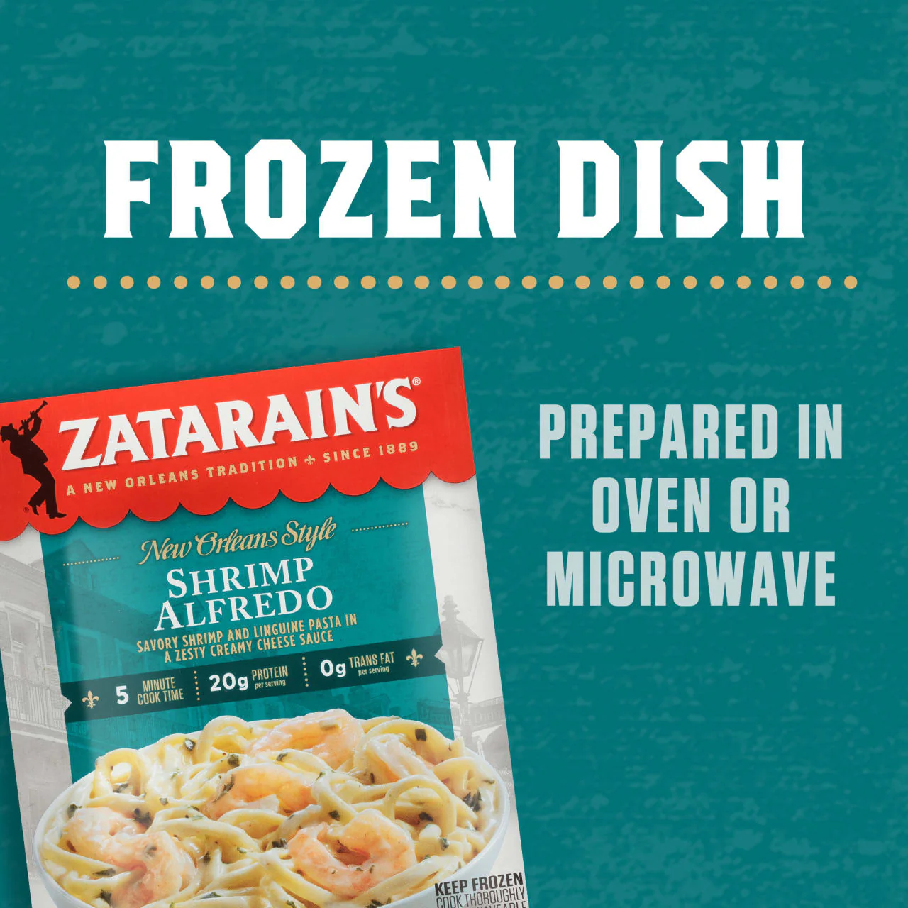 Zatarain's® Frozen Shrimp Alfredo, 10.5 oz - Image 15