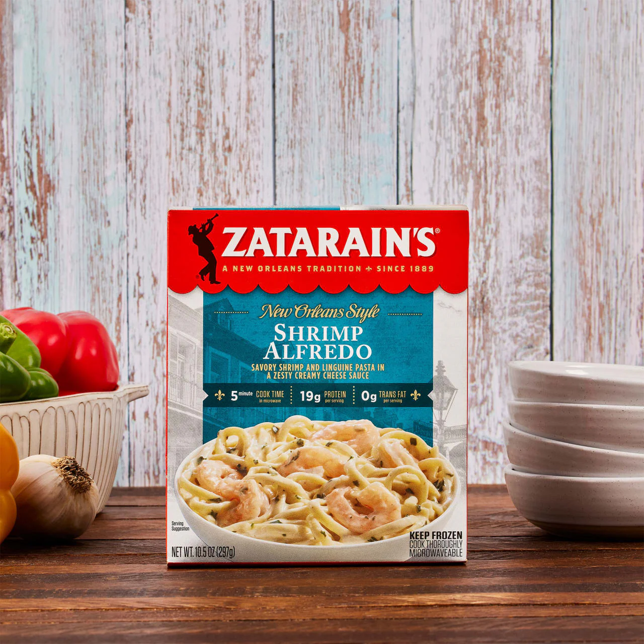 Zatarain's® Frozen Shrimp Alfredo, 10.5 oz - Image 17