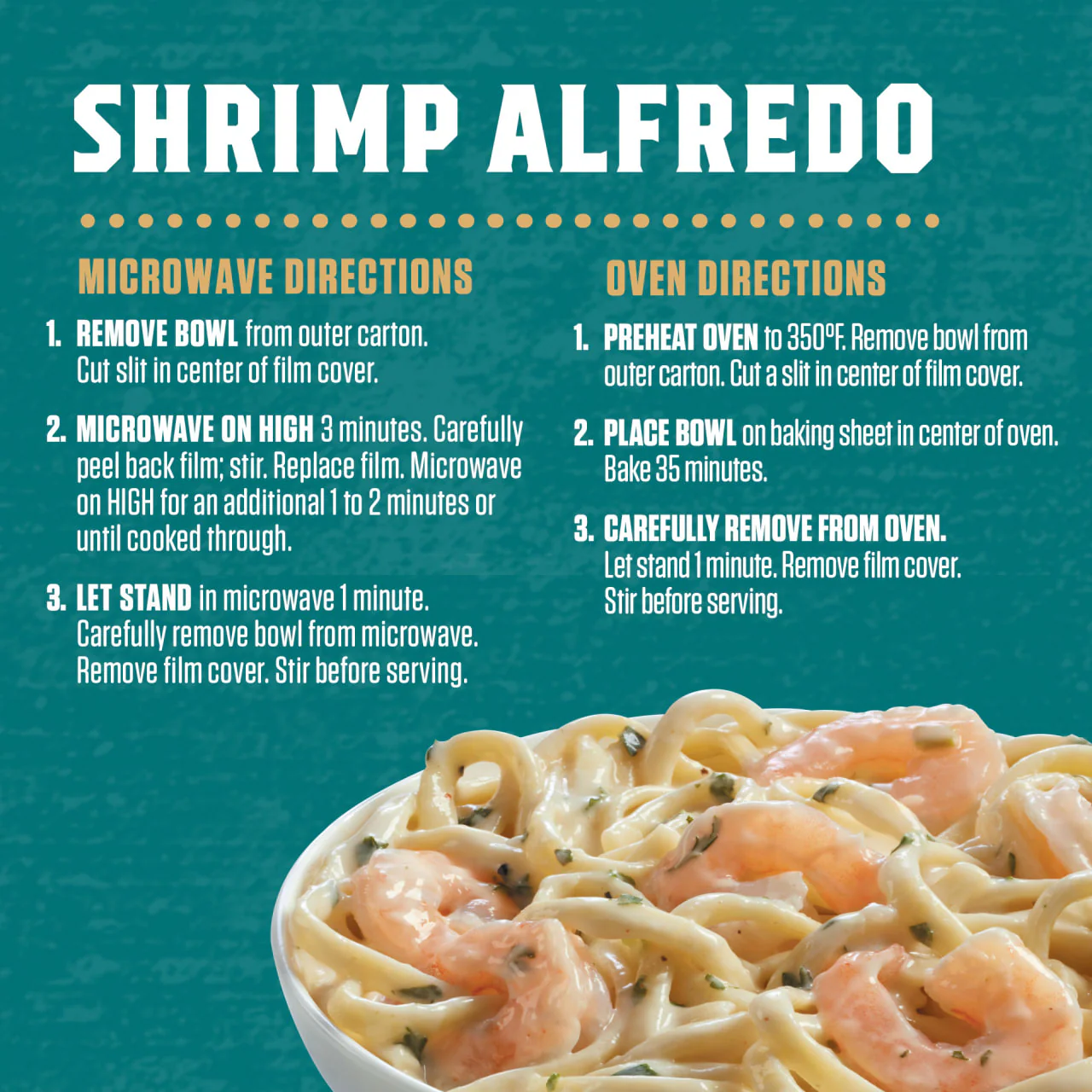 Zatarain's® Frozen Shrimp Alfredo, 10.5 oz - Image 6