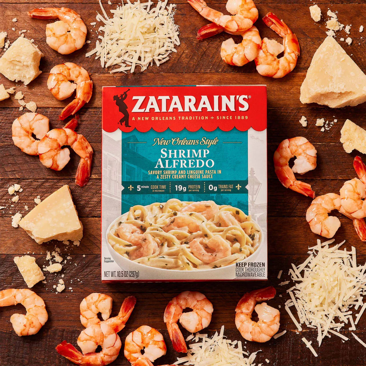 Zatarain's® Frozen Shrimp Alfredo, 10.5 oz - Image 7