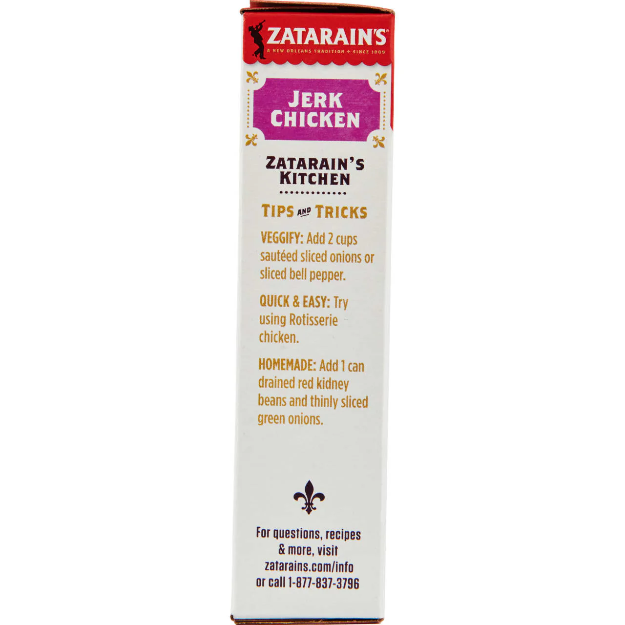 Zatarain's® Jerk Chicken Rice Dinner Mix, 8 oz - Image 7