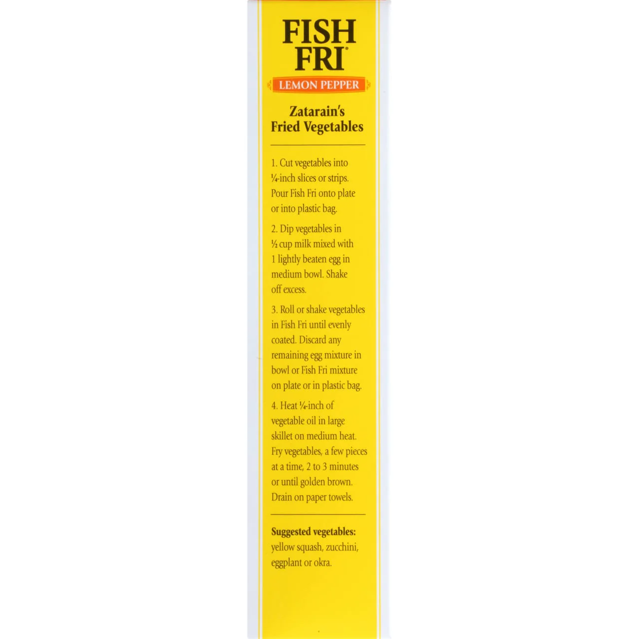 Zatarain's® Lemon Pepper Fish Fri, 12 oz - Image 10