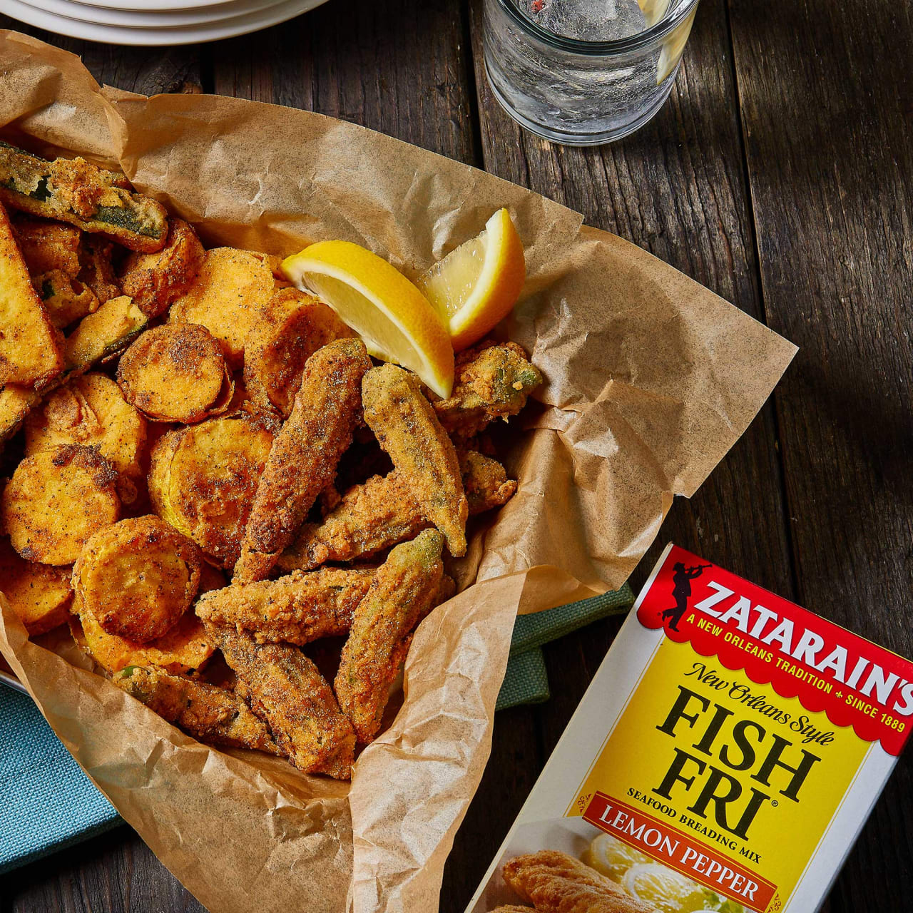 Zatarain's® Lemon Pepper Fish Fri, 12 oz - Image 4