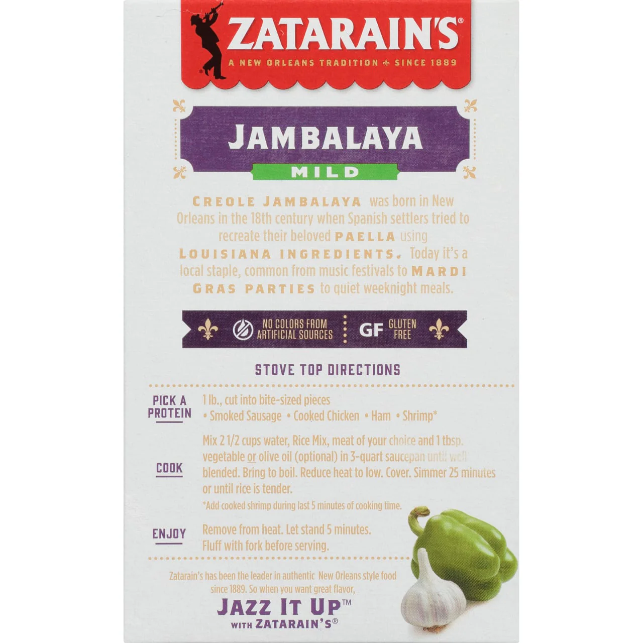 Zatarain's® Mild Jambalaya Mix, 8 oz - Image 7