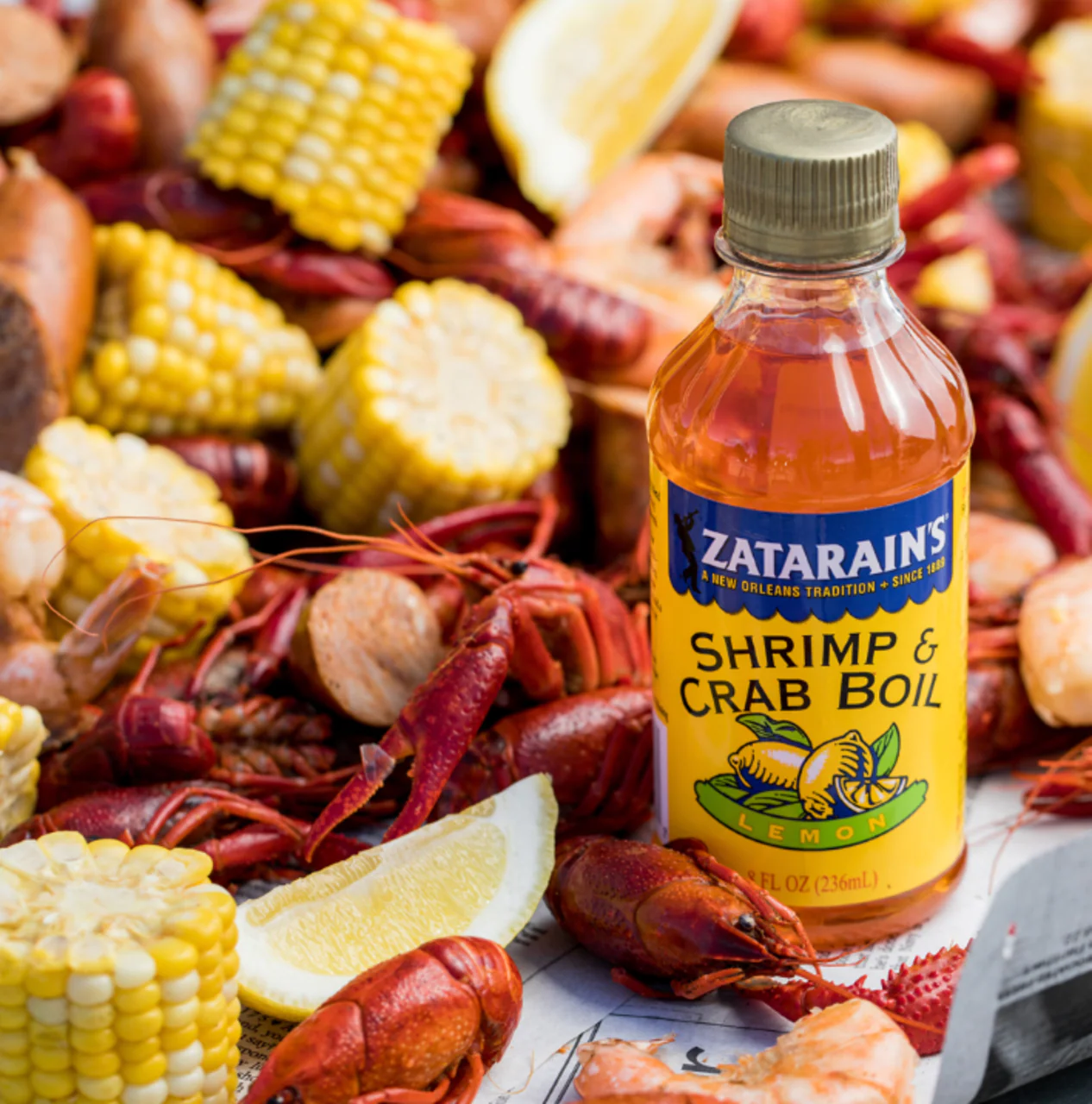 Zatarain's® New Orleans Style Liquid Crab Boil With Lemon, 8 fl oz - Image 10