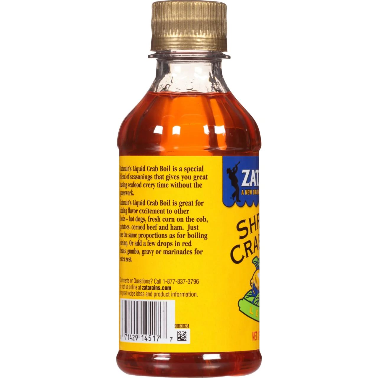 Zatarain's® New Orleans Style Liquid Crab Boil With Lemon, 8 fl oz - Image 14