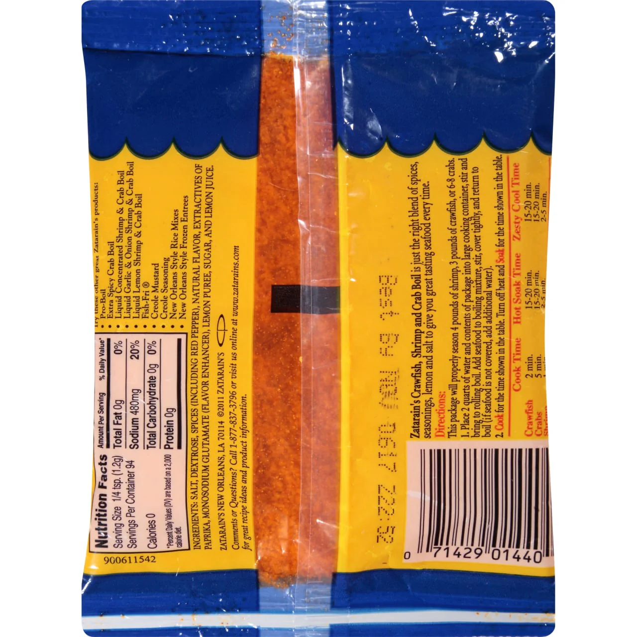 Zatarain's® Preseasoned Crab Boil, 4 oz - Image 7