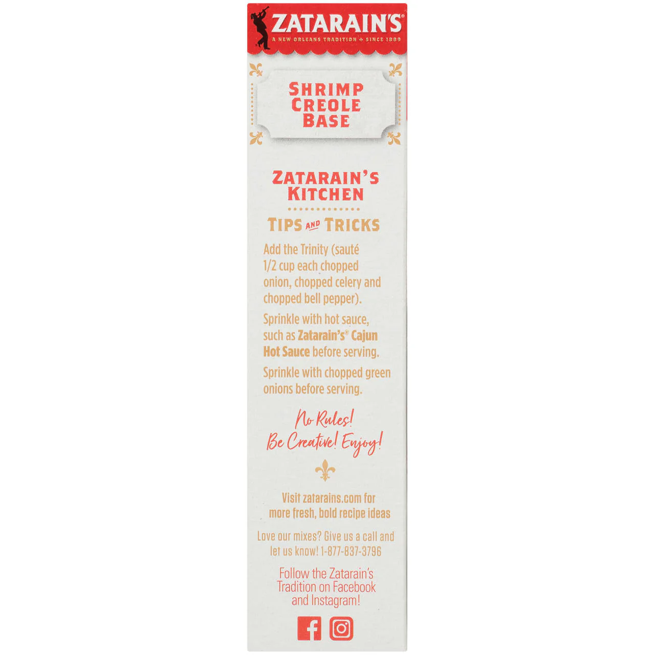 Zatarain's® Shrimp Creole Base, 2 oz - Image 8