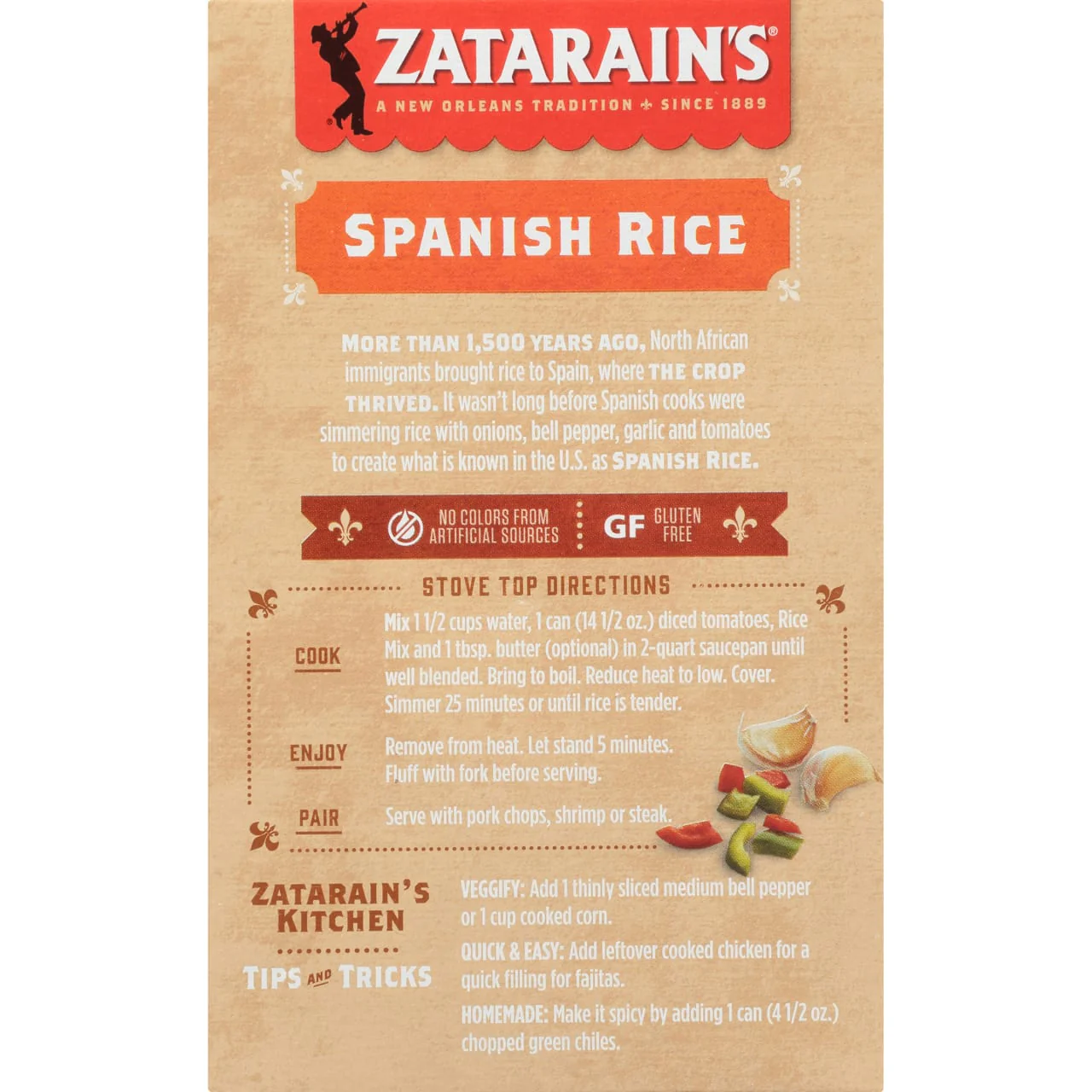 Zatarain's® Spanish Rice, 6.9 oz - Image 9