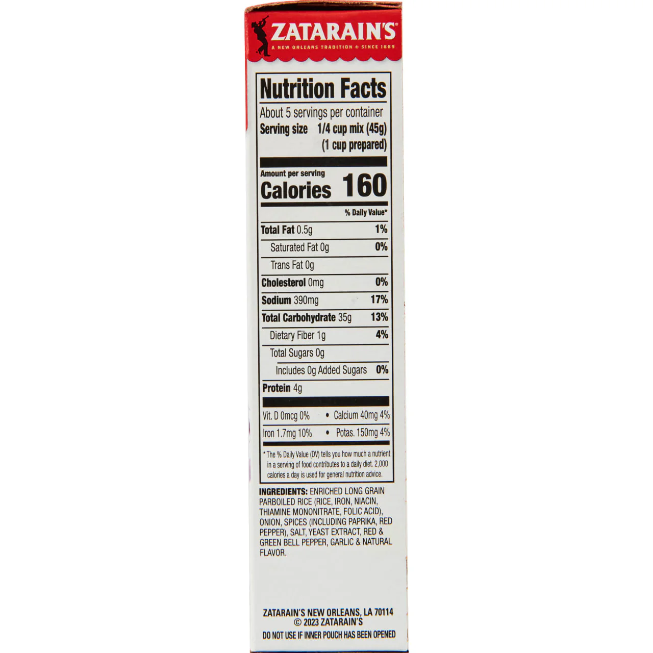 Zatarain's® Spicy Jambalaya Mix, 8 oz - Image 8