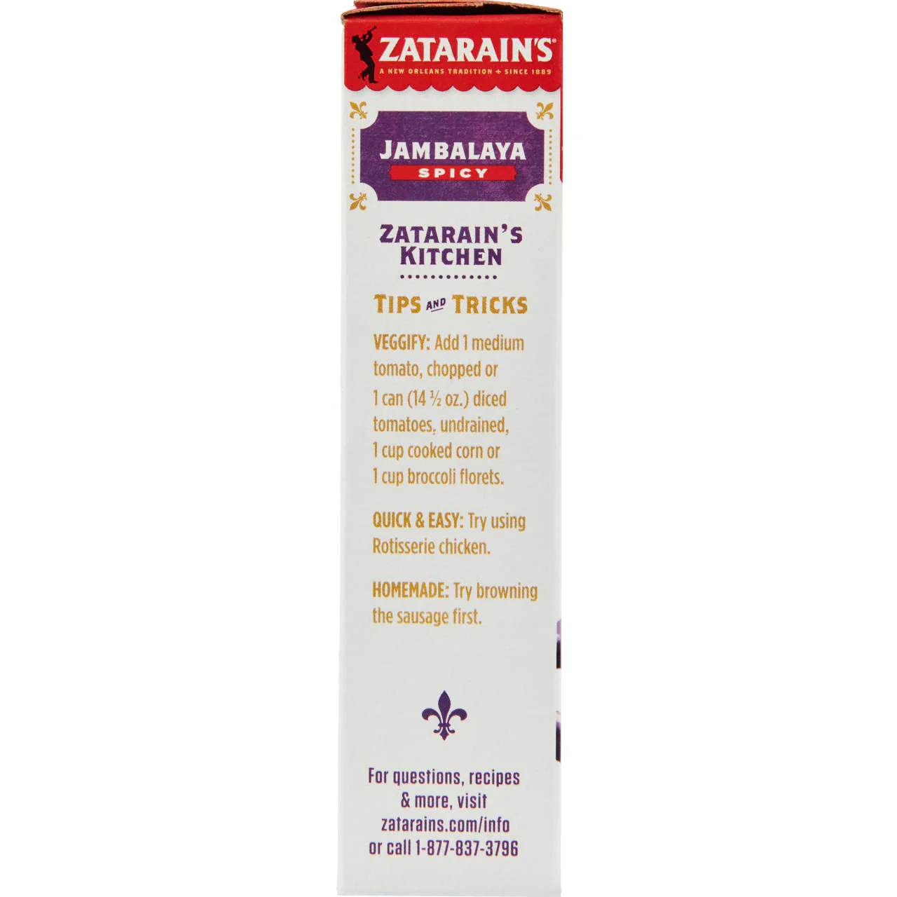 Zatarain's® Spicy Jambalaya Mix, 8 oz - Image 9