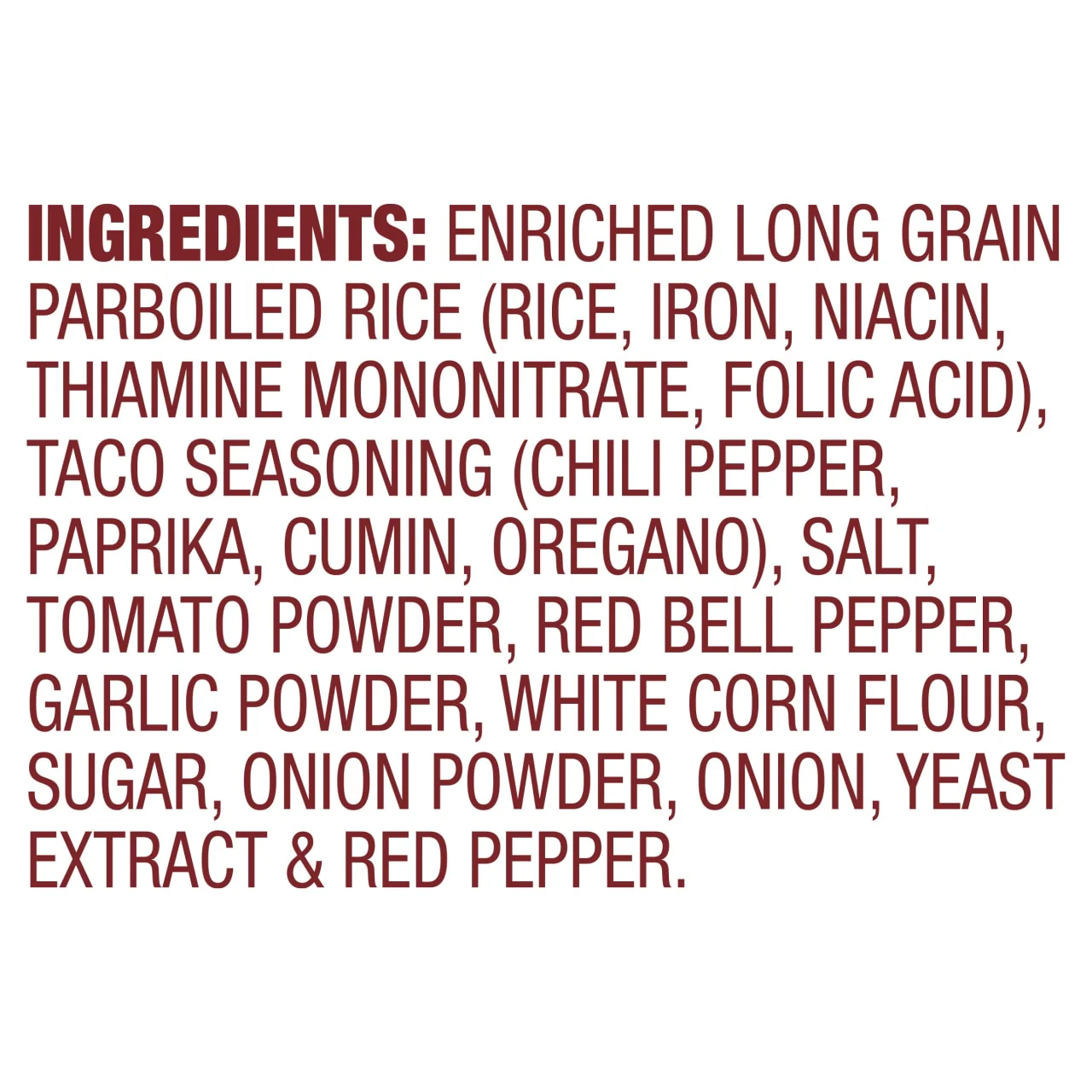 Zatarain's® Taco Rice Mix, 6.9 oz - Image 12