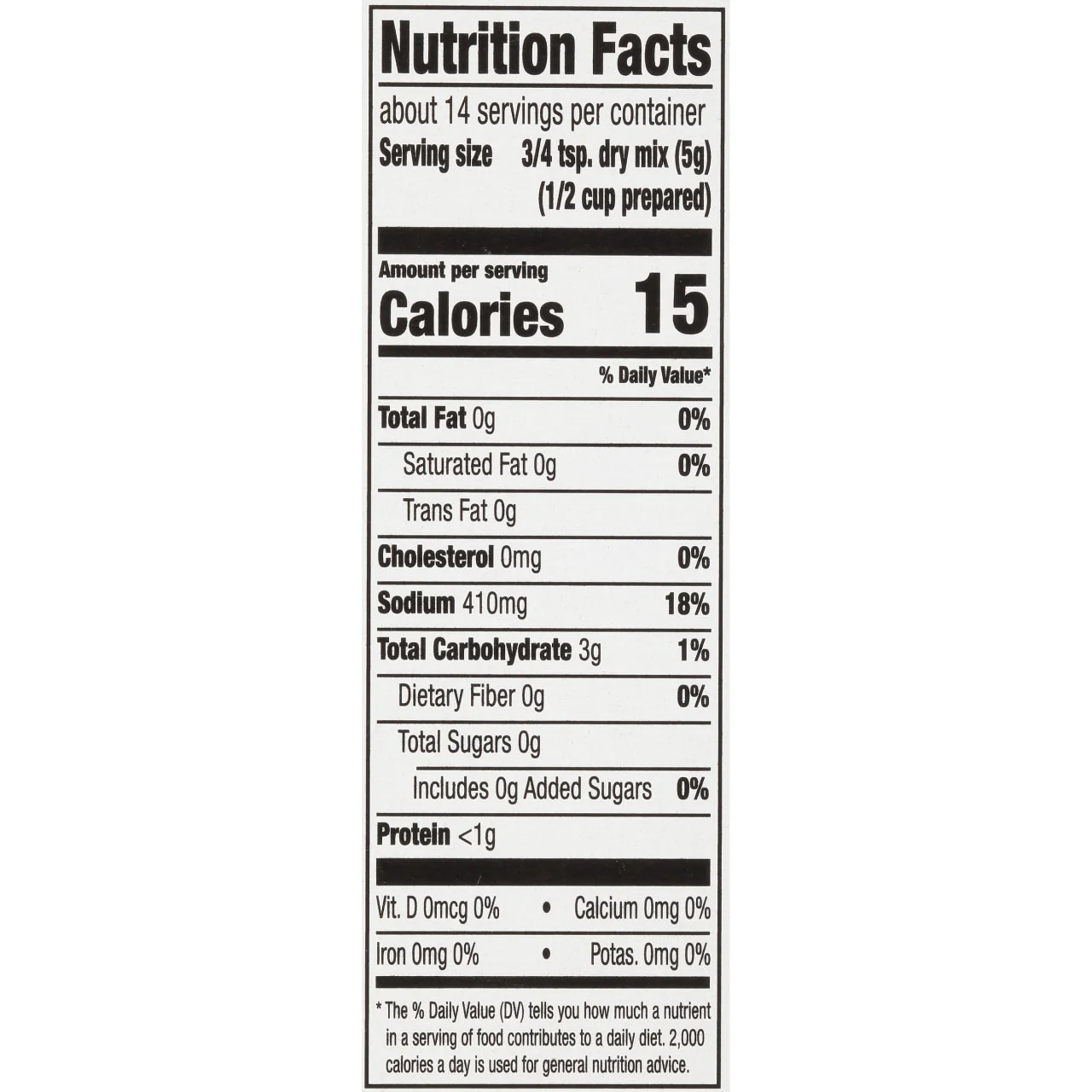 Zatarain's® White Bean Seasoning Mix, 2.4 oz - Image 8