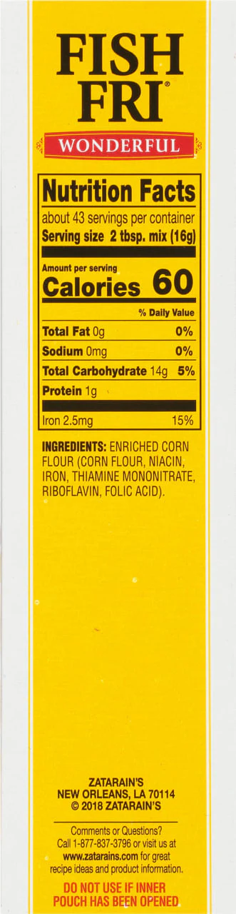 Zatarain's® Wonderful Fish Fri, 24 oz - Image 7