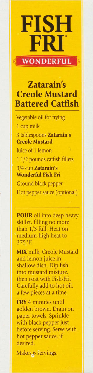 Zatarain's® Wonderful Fish Fri, 24 oz - Image 8