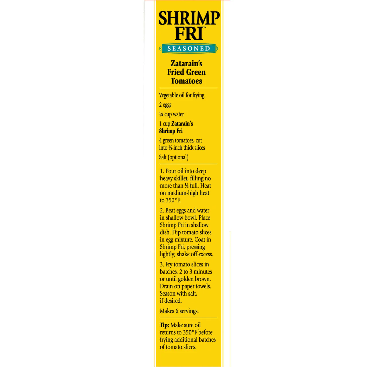 Zatarain's® Seasoned Shrimp Fri, 12 oz - Image 9