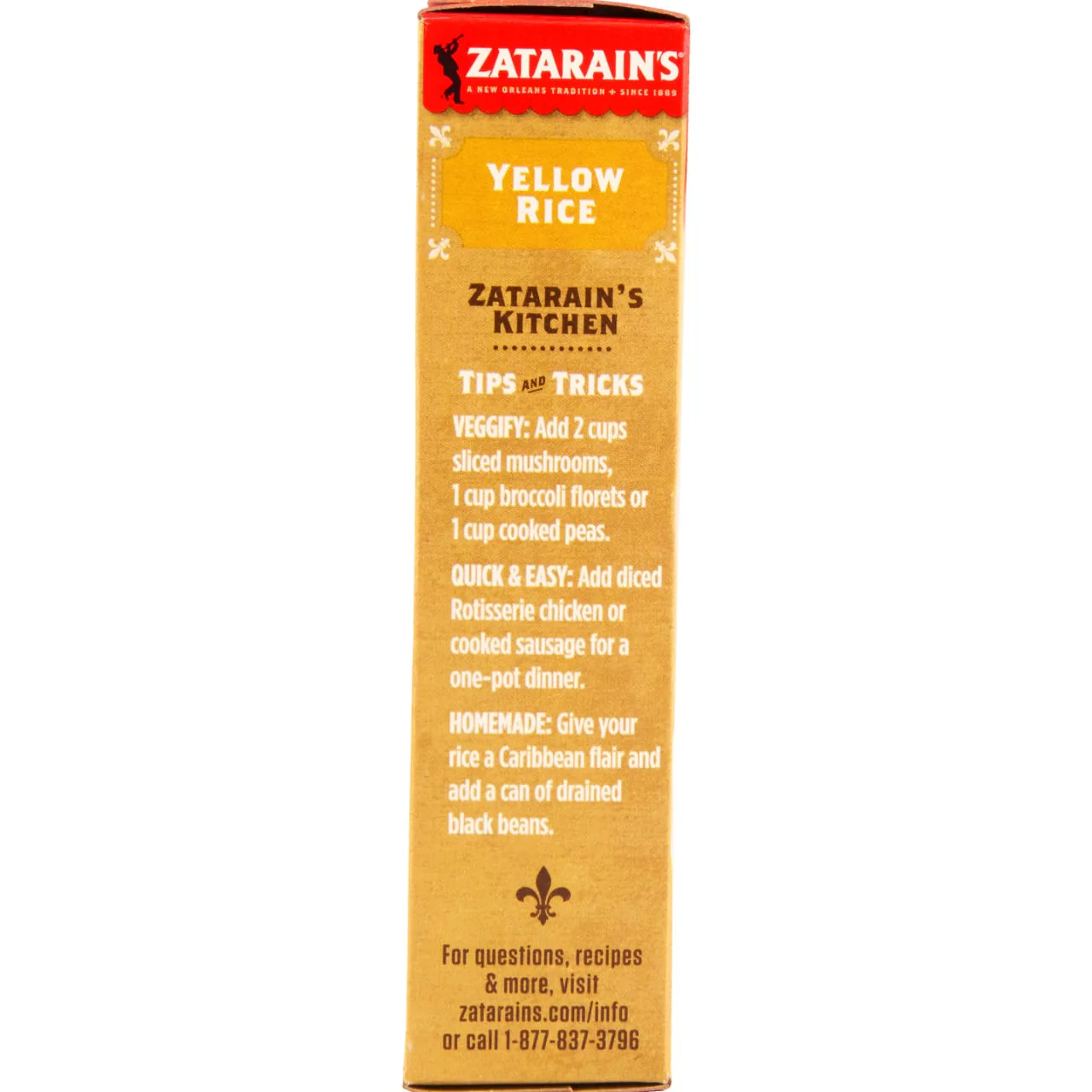 Zatarain's® Yellow Rice Mix, 6.9 oz - Image 9